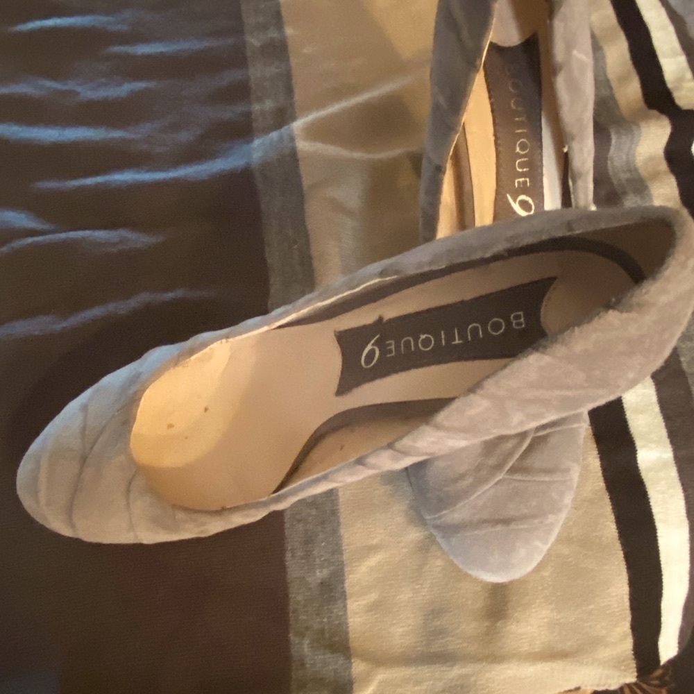 Boutique 9 Suede Leather Heels Size 8.5